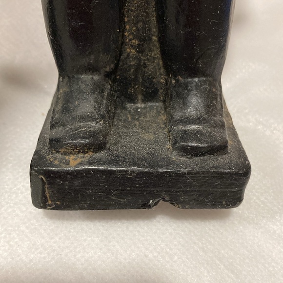 Pair of 2 Black Chinese Terracotta Warrior Statuette Candles - Picture 9 of 11